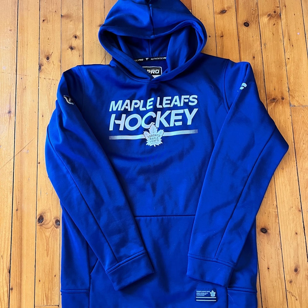 Fanatics Blue Maple Leafs Hockey Sweater